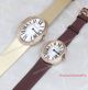 2017 Copy Cartier Baignoire Gold White Dial Diamond Bezel Spun silk Band 25mm Watch (6)_th.jpg